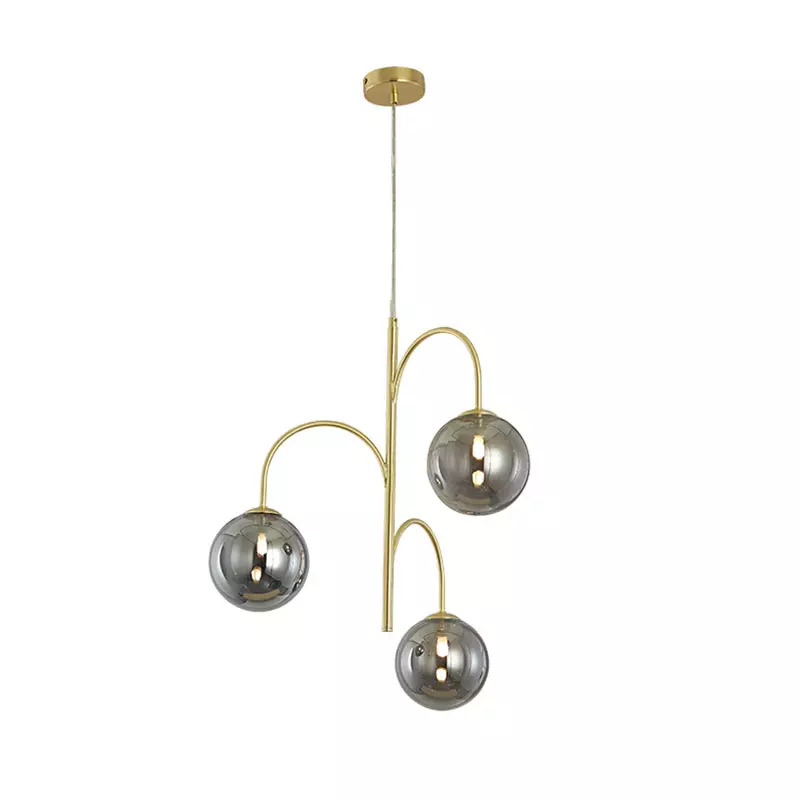 Balkon şüşəli asma lampa
